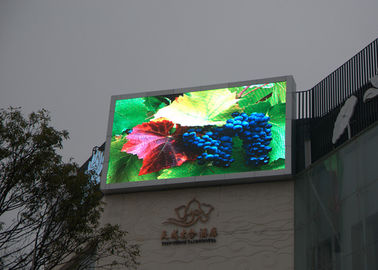 Große commerical Werbungsfarbenreiche Anzeige LED-P6 im Freien fournisseur